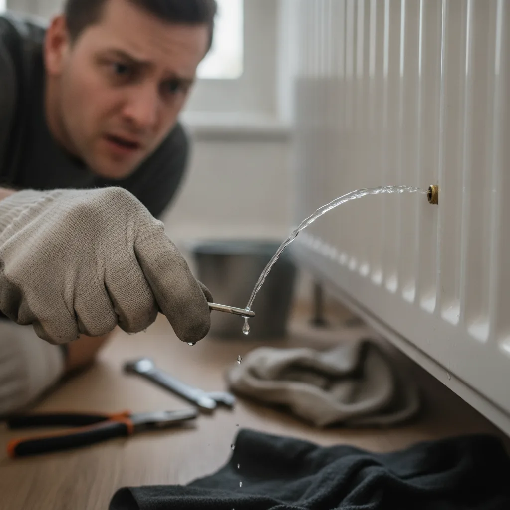 Mon radiateur reste froid après purge