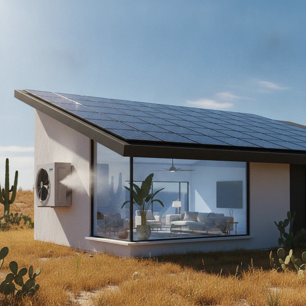 Climatisation solaire hybride, fonctionnement et prix 2026 - climatisation solaire hybride